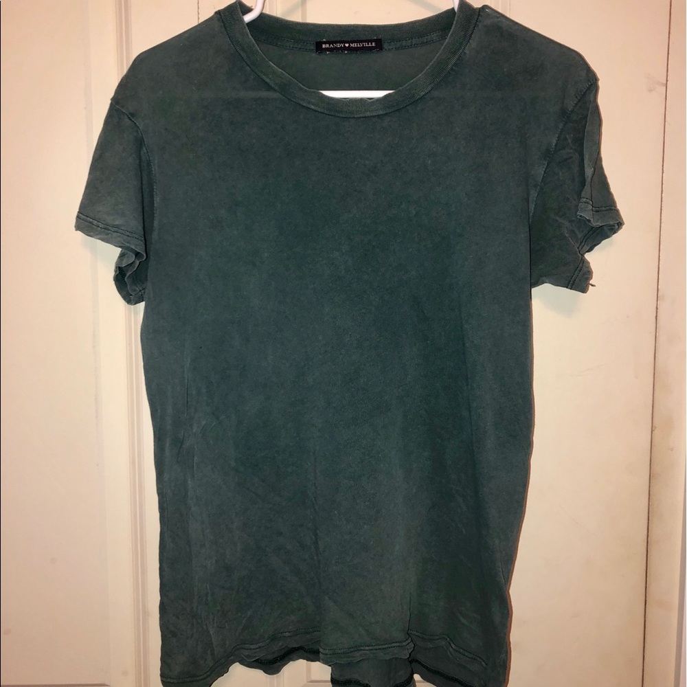 Brandy Melville Green Tee